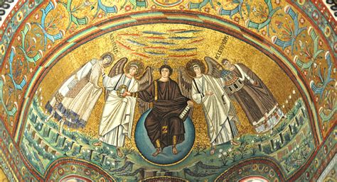 The San Vitale Apse Mosaic: Detail, Christ Regnant