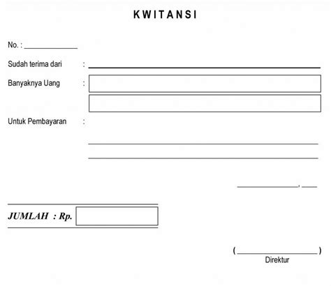 Download Kwitansi Kosong Word Excel Dan Pdf Gratis – NBKomputer