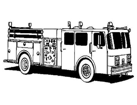 Print & Download - Educational Fire Truck Coloring Pages Giving Three ...