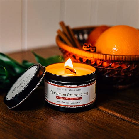 Cinnamon Orange Clove Essential Oil Candles – Fontana Candle Co