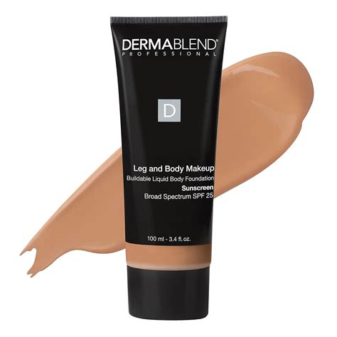 Amazon.com: Dermablend Leg and Body Makeup Foundation with SPF 25, 35C ...