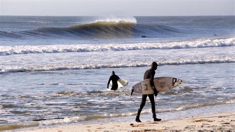 Surfing 3/8/2014 - Long Beach Island, NJ - YouTube