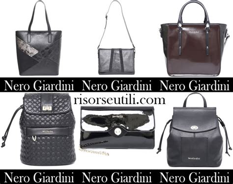 Handbags Nero Giardini fall winter 2017 2018 bags