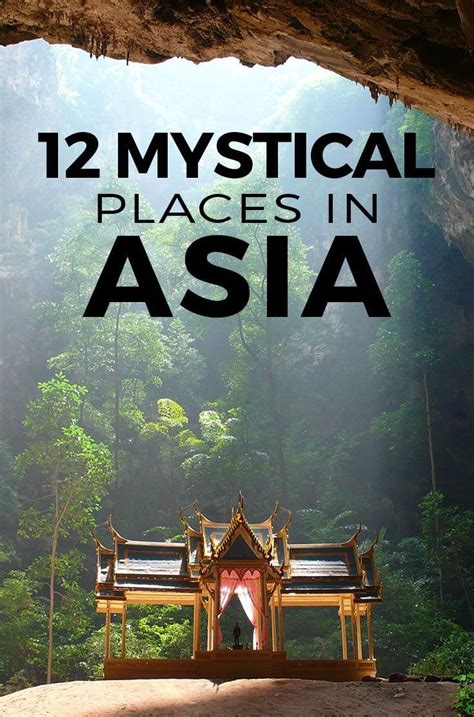 12 Mystical Places In Asia I Pilgrimages & Spiritual Travel Destinations Asia Travel Guide ...