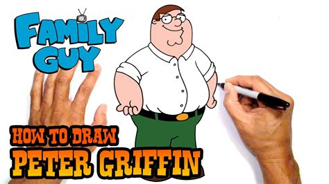 How to Draw Peter Griffin | Family Guy - YouTube