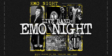 EMO Night - Live Band Emo Night, Crossroads, Garwood, 8 March 2024 ...