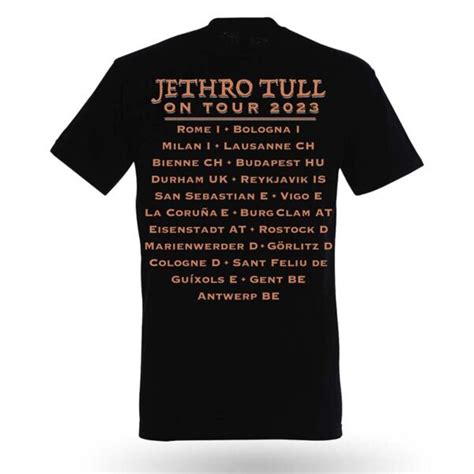 Jethro Tull - T-Shirt Tourshirt 2023 - Jethro Tull Store