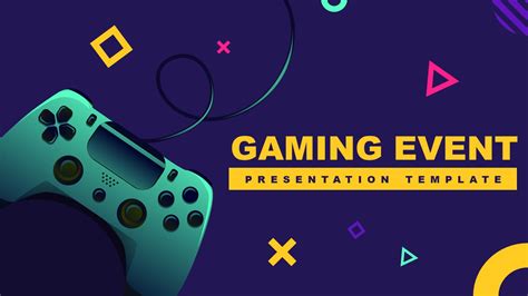 Gaming Event Presentation Template for PowerPoint - SlideModel