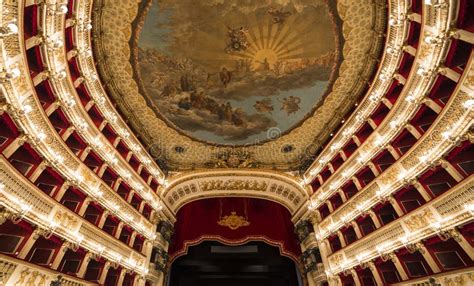 Teatro San Carlo, Naples Opera House, Italy Editorial Stock Image ...