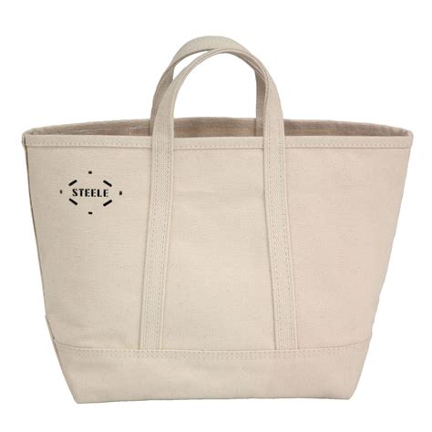 Natural Canvas Tote Bag - Small | Steele Canvas Basket Corp