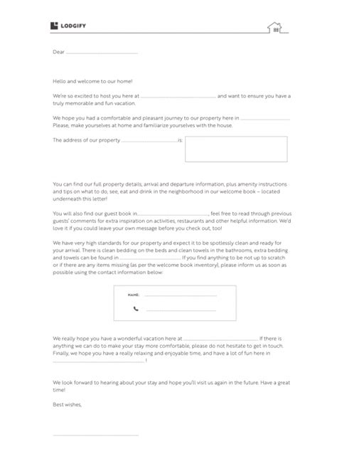 Airbnb Welcome Letter: Tips, Examples and Free Template
