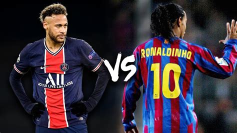 Who Is The Better Player: Ronaldinho or Neymar? - YouTube