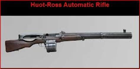 welcome to the world of weapons: Huot Automatic Rifle