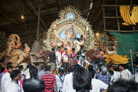 GANPATI BAPPA MORYA from making to Visarjan - A Photo Story - Kreately