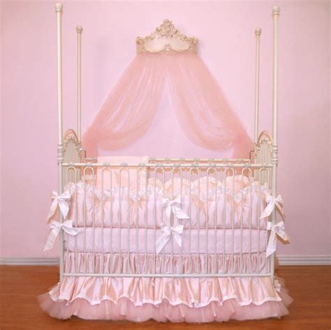 Bedding Ensembles | ... pugred11 Soft Pink Luxury Posh Baby Nursery 4 ...