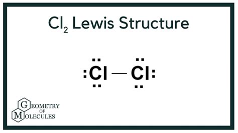 Cl2 Lewis Structure (Dichlorine) - YouTube