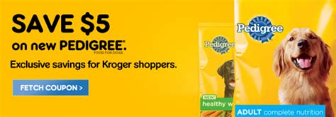 HOT $5/1 Pedigree Dog Food Coupon ($0.26 at Kroger!) - Deal Seeking Mom