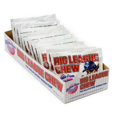 Big League Chew Original (12 ct) - Wholesale Candy Warehouse