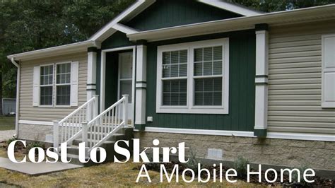 How Much Does It Cost To Skirt A Mobile Home? [What to know]