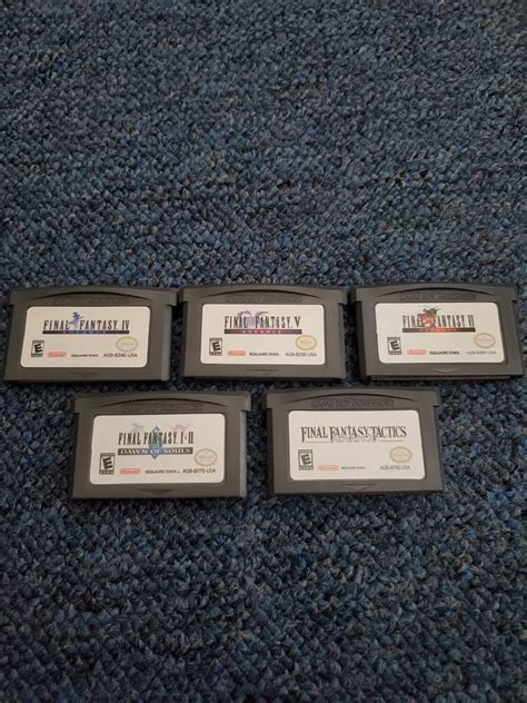 Final Fantasy Games for Gameboy Advance!