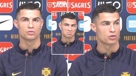 Cristiano Ronaldo holds unexpected press conference, addresses ...