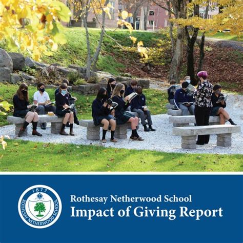 RNS Impact of Giving Report by Rothesay Netherwood School - Issuu