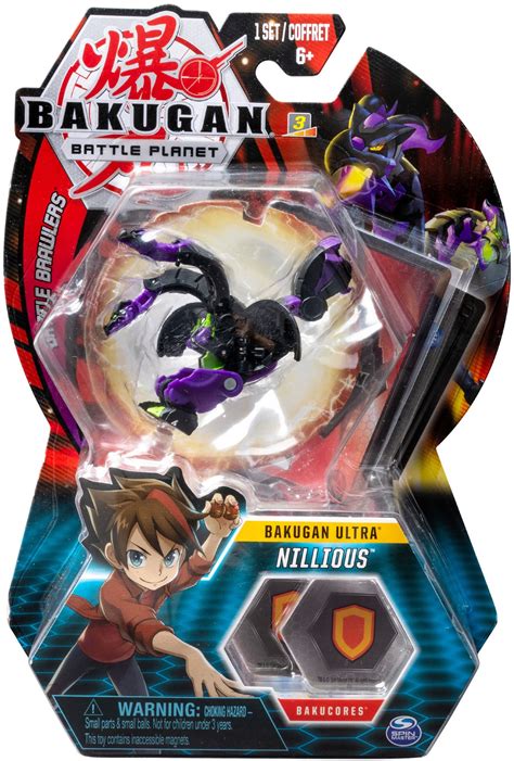 Spin Master Bakugan Ultra Nillious figurka - kula i karty : Humbi.pl