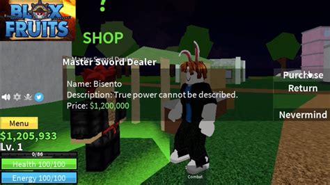 Lvl1 Noob Get$1200000 Buys Bisento But.. | Roblox | BloxFruits - YouTube