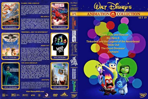 Walt Disney's Classic Animation - Set 19 dvd cover (2013-2016) R1 Custom