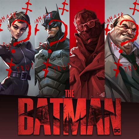 ArtStation - 2022 Practise The Batman Fan Art