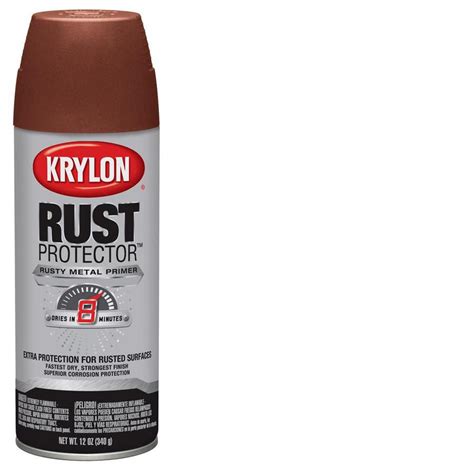 Krylon 12 Oz. Reddish Brown Flat Spray Paint at Lowes.com