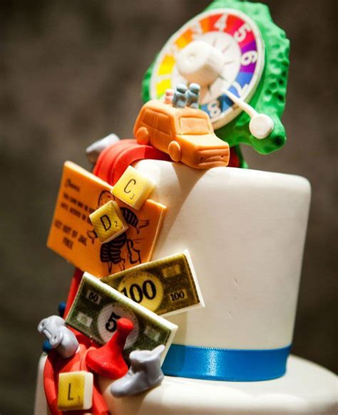 Crazyforus - The best of Wedding on the Web | Board game wedding, Wedding games, Wedding cake boards