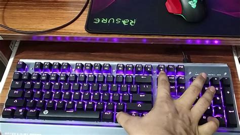 Keyboard Color Changing Tutorial || My New Mechanical RGB Gaming Keyboard - YouTube