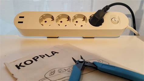 Table clamp for IKEA KOPPLA extension cord by IKA Meister | Download ...