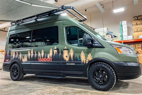 The Ford Transit Can Now Be Your All-American, All-Wheel-Drive Camper Van | Ford transit, Ford ...