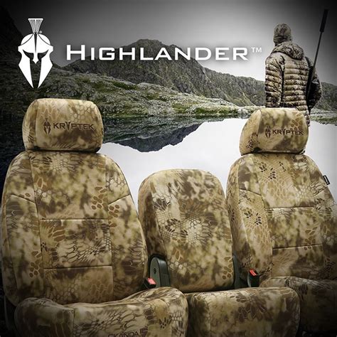 Kryptek Camo Seat Covers | Custom Made | Highlander, Typhon, Raid