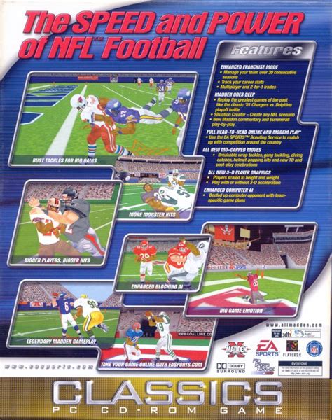 Madden NFL 2000 cover or packaging material - MobyGames