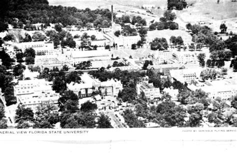 Florida Memory • Aerial view of the campus - Florida State University.