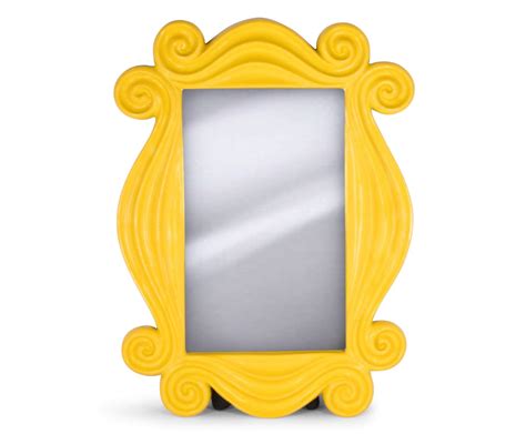 Buy Friends TV Show Yellow Peephole Frame Door Mirror | Hanging Mirror For Entryway, Living Room ...