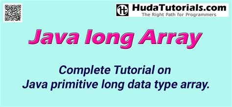 Java long Array - long Array in Java, Initializing