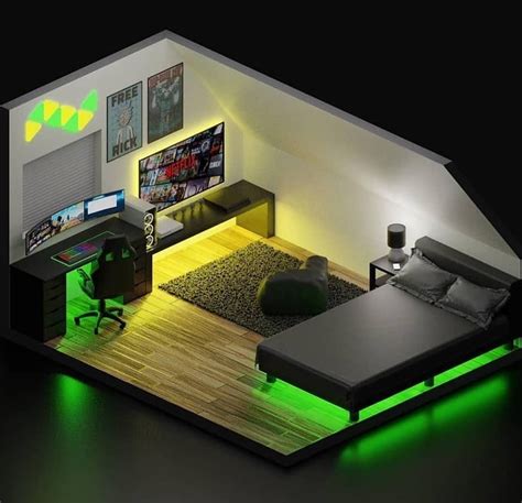 10+ Gaming Setup In Bedroom – HOMYRACKS