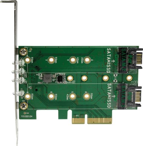 ST PEXM2SAT32N1: M.2 SSD card 1x PCIe (NVMe) 2x SATA M.2 at reichelt ...