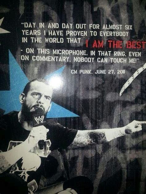 One of the most defining moments in Punk's career. | Punk quotes, Cm ...