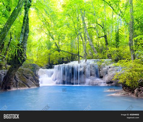 Tropical Waterfall Image & Photo (Free Trial) | Bigstock