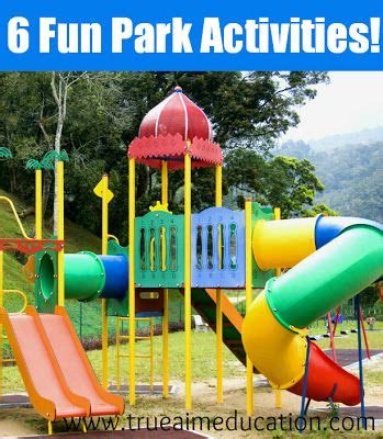 6 Park Activities for Spring! - True Aim | Summer fun for kids, Craft activities for kids ...