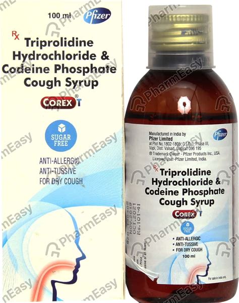 Corex T Cough Syrup 100ml: Uses, Side Effects, Price & Dosage | PharmEasy