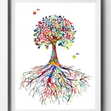 Roots Watercolor at PaintingValley.com | Explore collection of Roots Watercolor