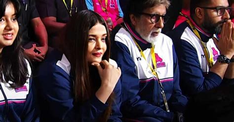 Aishwarya Rai, Aradhya, Abhishek & Amitabh Bachchan Enjoy A Kabaddi ...