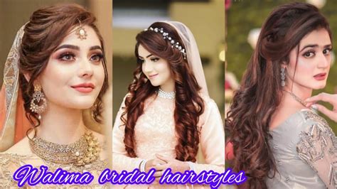 Walima Bridal Hairstyles/Latest bridal hairstyles 2023/Hairstyles for ...