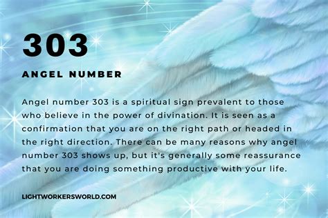 Angel Number 303 And Its Meaning – Light Workers World